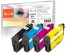 320876 - Peach Spar Pack Tintenpatronen kompatibel zu Epson No. 502XL, C13T02W64010